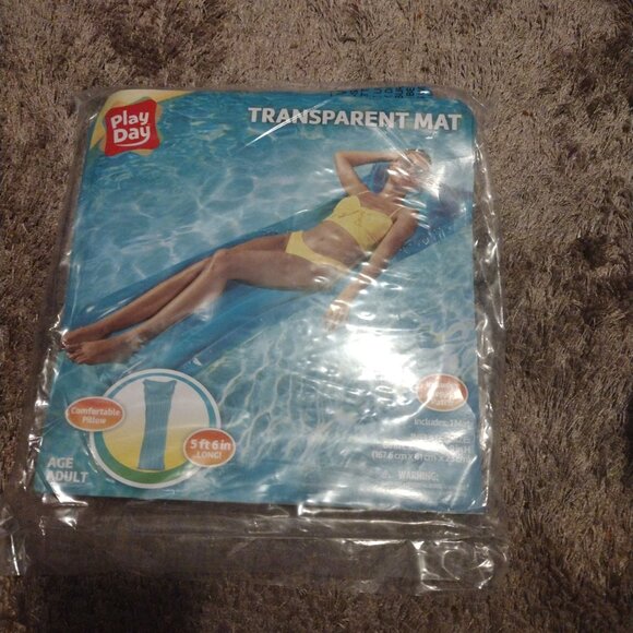 Floater Tube transparent color for adults - Picture 1 of 2